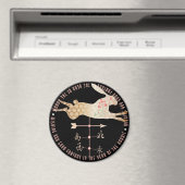 Mah Jong Year of the Rabbit Magnet マグネット (インサイチュ (食洗機))