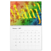 Mah Jonggのカレンダー カレンダー (2月 2027)