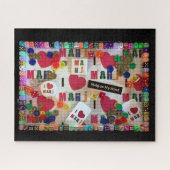 Mah JonggのジグソーパズルIのハートMah Jongg ジグソーパズル (横)