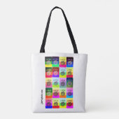 Mah Jonggのジョーカーのトートバック トートバッグ (裏面)