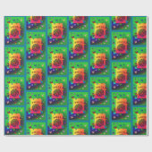 Mah Jonggのジョーカーの夢の包装紙 ラッピングペーパー (フラット)