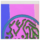 Mah Jonggのジョーカーの生地 ファブリック (クローズアップ)