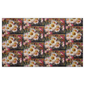 Mah Jonggのデイジーの生地 ファブリック (ファットクウォーター)