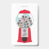 Mah Jonggのバッジ バッジ (Back)