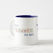 Mah Jonggのマグ ツートーンマグカップ (正面左)