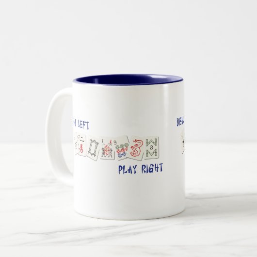 Mah Jonggのマグ ツートーンマグカップ (正面左)