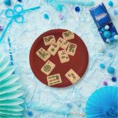 Mah Jonggの演劇 ペーパープレート (パーティー)