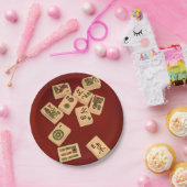 Mah Jonggの演劇 ペーパープレート (パーティー)