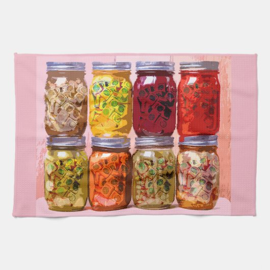 Mah Jonggの缶詰になるタオル キッチンタオル (横)