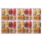 Mah Jonggの缶詰になる時間生地 ファブリック (ファットクウォーター)