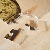 Mah Jonggの茶ポットのパズル ジグソーパズル (側面)