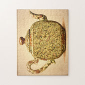 Mah Jonggの茶ポットのパズル ジグソーパズル (縦)