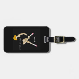 Mah Jonggの荷物のラベル ラゲッジタグ