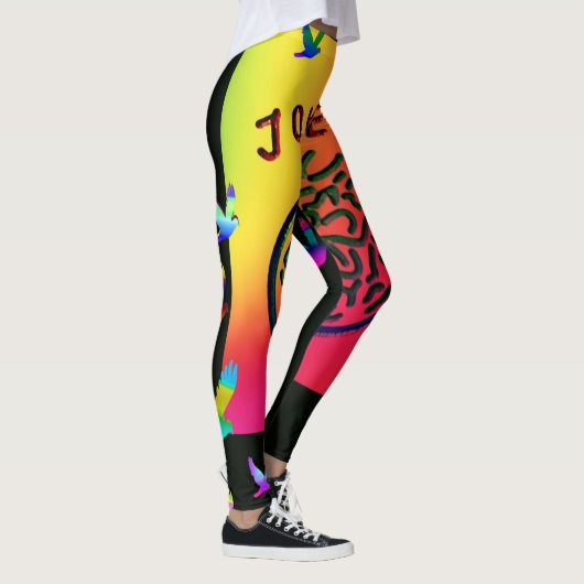 Mah Jonggの黒いジョーカーによってはレギンスが夢を見ます レギンス (右)