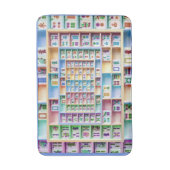 Mah Jonggはバス・マットをタイルを張ります バスマット (正面縦)