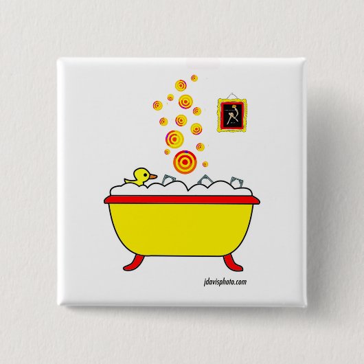 Mah JonggはPinを石鹸で洗い、点を打ちます 缶バッジ (正面)