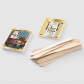 Mah Jonggレッドキャビネットファン ハンドファン (組立なし)