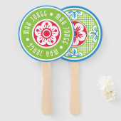 Mah Jonggロゴファン ハンドファン (正面&裏面)