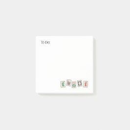 Mah Jongg 3x3インチポストItメモ ポストイット