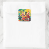 Mah Jongg Adobeスタンプ スクエアシール (バッグ)