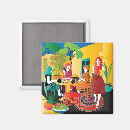 Mah Jongg Adobe Magnet マグネット (正面/裏面)