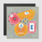 Mah Jongg Bettorsマグネットカード (正面/裏面)