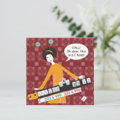 Mah Jongg C Hand Flat Card (スタンド正面)