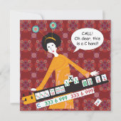 Mah Jongg C Hand Flat Card (正面)