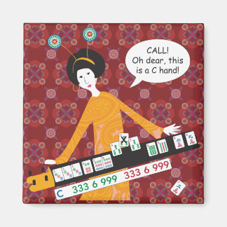 Mah Jongg C Hand Magnet マグネット