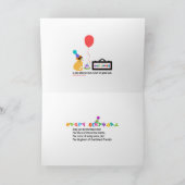 Mah Jongg Catグリーティングカード カード (内部)