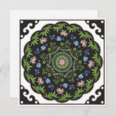 Mah Jongg Flowers/One Dot Flat Card (正面/裏面)