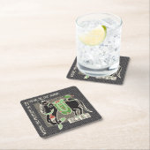 Mah Jongg Horse Coasters スクエアペーパーコースター (インサイチュ)