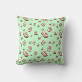 Mah Jongg Jokers Throw Pillow クッション