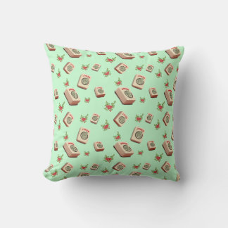 Mah Jongg Jokers Throw Pillow クッション