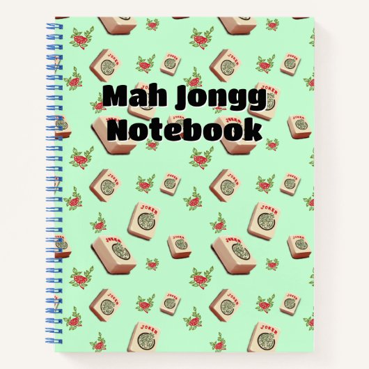 Mah Jongg Notebook ノートブック (正面)