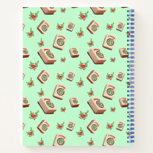 Mah Jongg Notebook ノートブック (裏面)