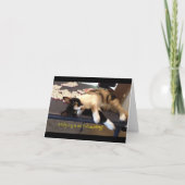 Mah Jongg Notecard "Mahj-ing is Heating!" カード (正面)