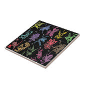 Mah Jongg One Bamsブラック/タイル数々の タイル (側面)