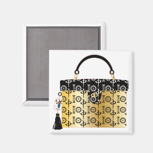 Mah Jongg Purse Magnet マグネット (正面/裏面)