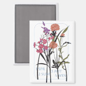 Mah Jongg Seasons Magnet マグネット (正面/裏面)