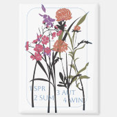 Mah Jongg Seasons Magnet マグネット (正面)