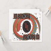 Mah Jongg Snake 2025フラットカード カード (正面/裏面インサイチュ)