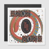 Mah Jongg Snake 2025マグネットカード (正面/裏面)