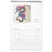 Mah Jongg Year Calendar カレンダー (2月 2026)