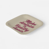 MAHAでアメリカを元気にする愛国心 ペーパープレート (傾斜あり)