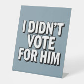 MAHAでアメリカを元気にする愛国心 台座サイン (正面)