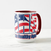 MAHAでアメリカを元気にする マグカップ (正面右)