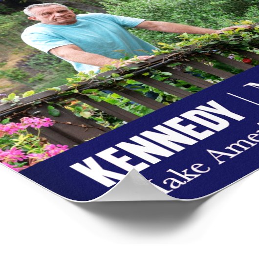 MAHAアメリカを再び健康にするケネディーガーデン🇺🇸 ポスター (角)