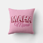 MAHAママ、アメリカを元気にするピンク🇺🇸 クッション (裏面)