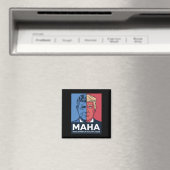 MAHA アメリカを再び健康に トランプ 2024 マグネット (インサイチュ (食洗機))